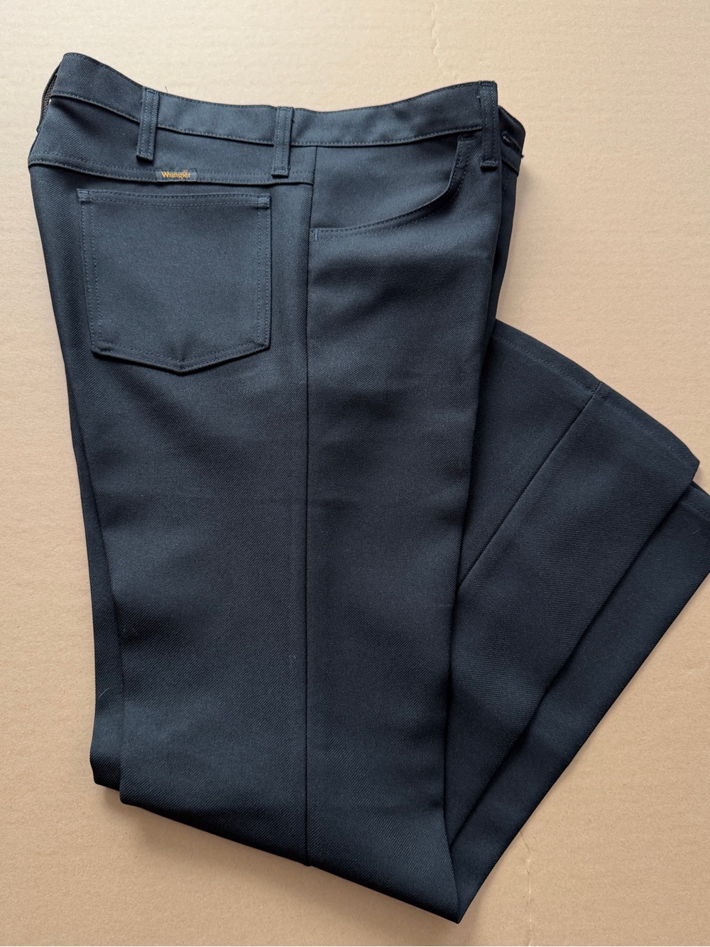 Wrangler Black Bootcut Jeans for Men - Picture 1 of 3